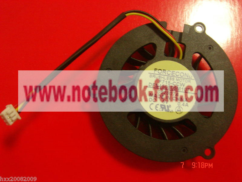 FORCECON F715-CCW DFS45060505M10T DC5V 0.4A 3 PIN Cooling Fan